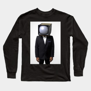 Suit Tube TV Man Long Sleeve T-Shirt